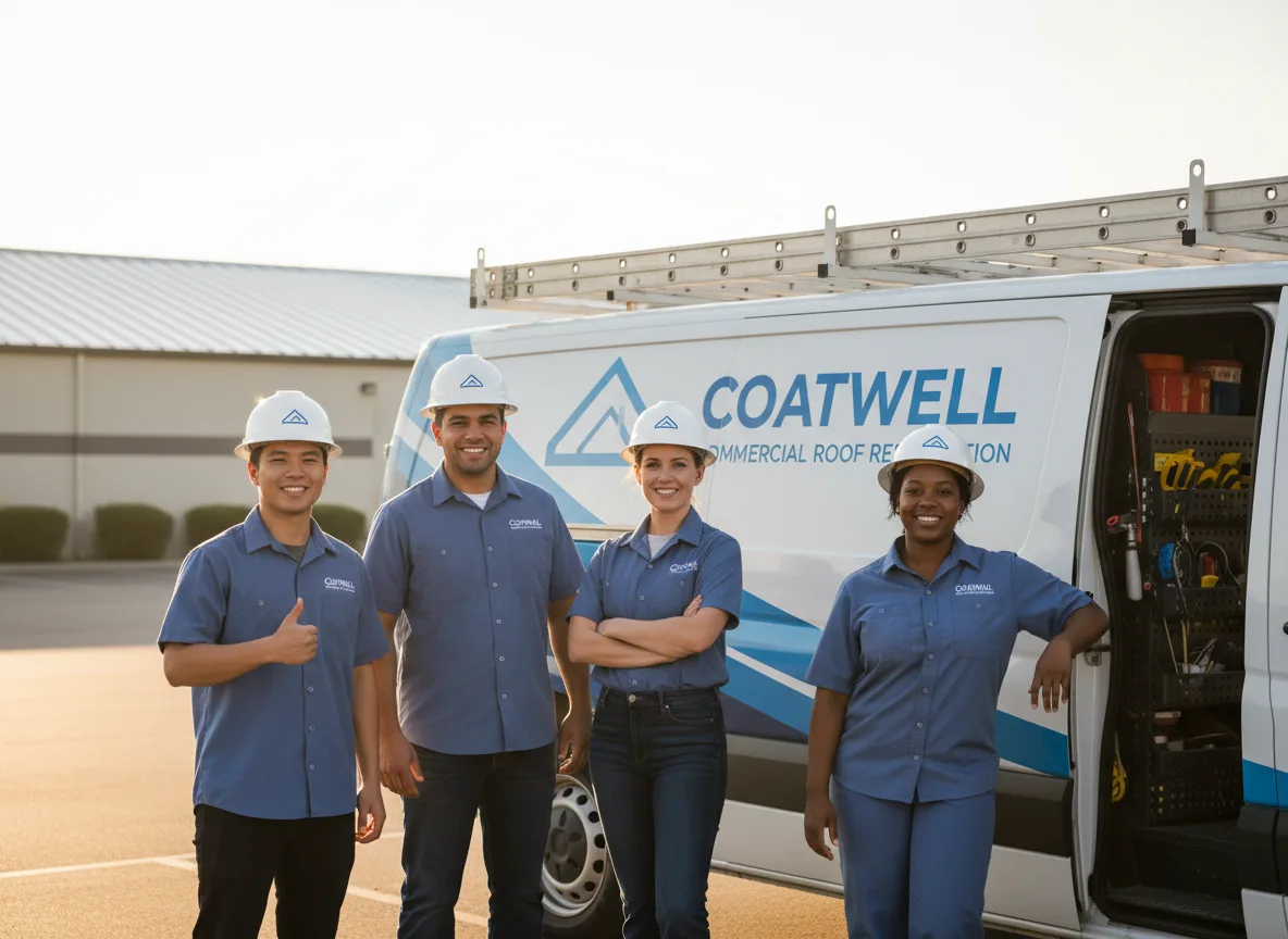 Commercial roof coating company in Sassafras, KY